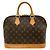 Borsa Louis Vuitton Alma Marrone - vista 2