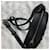Versace runde Crossbody-Tasche aus schwarzem Leder mit Medusa-Kette  - Ansicht 5