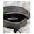 Versace runde Crossbody-Tasche aus schwarzem Leder mit Medusa-Kette  - Ansicht 8