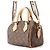Borsa Louis Vuitton Monogram Speedy Bandoulière 20 Marrone - vista 2