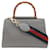 Borsa Gucci Nymphaea Bamboo Marrone Bianco sporco - vista 2