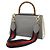 Borsa Gucci Nymphaea Bamboo Marrone Bianco sporco - vista 3