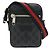 Borsa Gucci GG Supreme Web Line Nero Rosso Grigio antracite Blu navy - vista 2