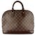 Borsa Louis Vuitton Damier Alma PM Damier ebene - vista 3