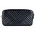 Borsa a tracolla in pelle nera Prada Nero - vista 3