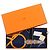 Hermès Sciarpa in seta e cashmere Hermes Eperon d'Or Carre 140 Blu navy - vista 15
