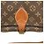 Borsa a tracolla Louis Vuitton Cartouchiere MM Monogram Marrone Monogramma - vista 9