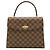 Borsa Louis Vuitton Damier Malesherbes Marrone - vista 2