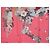 Carré Hermès Robe Légère 90 cm Seta Rosa Marrone Bianco Rosso D'oro Grigio - vista 7