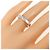 Tiffany & Co Anello Torque Tiffany sottile in oro bianco D'oro - vista 5