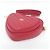 Borsa a tracolla in pelle rossa Gucci Rosso - vista 3