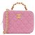 Borsa in tweed rosa Chanel AS3318