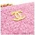 Borsa in tweed rosa Chanel AS3318 - vista 4
