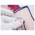 Carré Hermès Mythiques Phoenix 90 cm seta rosa Bianco Rosso Blu Corallo - vista 13