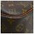 Borsa Louis Vuitton Deauville Monogram Canvas 34 Marrone - vista 7