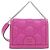 Borsa a tracolla in nylon rosa Gucci