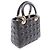Borsa Christian Dior Lady Medium Cannage Nero - vista 2