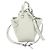 Mini borsa a tracolla con coulisse Loewe Hammock Verde Verde chiaro