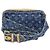 Louis Vuitton Monogram Denim Shoulder Bag Blue - view 2