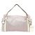 LANCEL LAURE MANAUDOU HANDBAG + WALLET IRIDESCENT PINK LEATHER - view 2