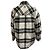 Veste matelassée en flanelle à carreaux Ervey Isabel Marant Etoile en laine multicolore - vue 3
