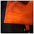 Piccola borsa a tracolla Hammock Loewe in pelle di vitello arancione - vista 10