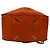 Piccola borsa a tracolla Hammock Loewe in pelle di vitello arancione - vista 4