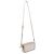 Borsa a tracolla Coach Kira Signature Jacquard in tela avorio - vista 2