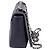 Borsa a tracolla Tory Burch Mercer in pelle blu navy - vista 3