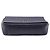 Borsa a tracolla Tory Burch Mercer in pelle blu navy - vista 8