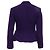 Blazer peplum Ralph Lauren Collection en cashmere violeta Púrpura - vista 4