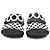 Sandali slide traforati Sophia Webster in pelle bianco e nero - vista 2