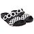 Sandali slide traforati Sophia Webster in pelle bianco e nero - vista 3