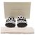 Sandali slide traforati Sophia Webster in pelle bianco e nero - vista 8
