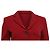 Theory Single-Breasted Blazer with Pockets in Red Wool - view 2