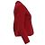 Theory Single-Breasted Blazer with Pockets in Red Wool - view 3