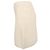 Mini saia Ba&Sh com detalhe em pele de lã de alpaca creme Branco Cru - vista 2
