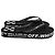 Off White Chinelos Off-White Logo Typographic em borracha preta Preto