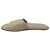 The Row Canal Slipper aus Elfenbein-Samt Weiß Roh - Ansicht 4