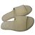 The Row Canal Slipper aus Elfenbein-Samt Weiß Roh - Ansicht 5
