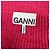 Ganni Midi-Kleid aus melierter Rippstrickware in Pink Rayon - Ansicht 4
