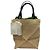 Sac cabas pliable Loewe XL Puzzle en raphia beige - vue 2