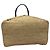 Sac cabas pliable Loewe XL Puzzle en raphia beige - vue 6