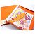 Carré Hermès Splash Park 90 cm in seta - Arancione Rosa Bianco Rosso Blu Giallo - vista 13