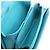 Borsa a tracolla in pelle Balenciaga B Dot Blu - vista 6