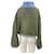 Autre Marque Rose Carmine Mohairpullover khaki Grün  - Ansicht 2