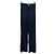 Leslie Amon Plisseehose schwarz