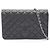 Borsa Chanel Matelassé in pelle nera Nero