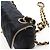 Borsa a Spalla Chanel Mini Matelassé Nero - vista 8