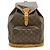 Zaino e Borsa a Spalla Louis Vuitton Monogram Montsouris GM Marrone - vista 2